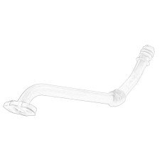Conducta incarcare ulei turbo NISSAN CUBE PULSAR TIIDA 1.5D 09.07- OE RENAULT 82 00 714 637