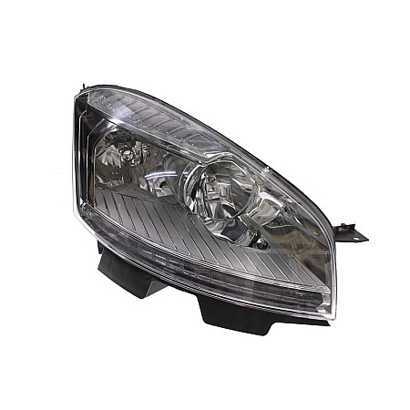Far Lampa frontala Dreapta H1/H6W/H7 electric cu motor culoare insert: cromat culoare semnalizator: alb CITROEN C4 GRAND PICASSO I C4 PICASSO I 10.06-09.10 TYC TYC 20-11255-15-2