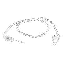 Sonda Lambda Exhaust gas temperature sensor IVECO DAILY VI FIAT DUCATO 2.3D 03.14- OE FIAT 55283044