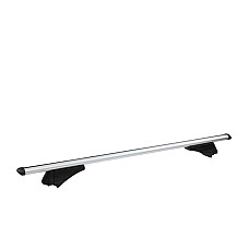 Incarcarea setului de suport Base roof rack complete aluminium silver payload: 75 kg. length: 120 cm. Protruding railings/railings locking system: key lock quantity per set: 2 pcs MODULA MODULA SMART BAR XL 15