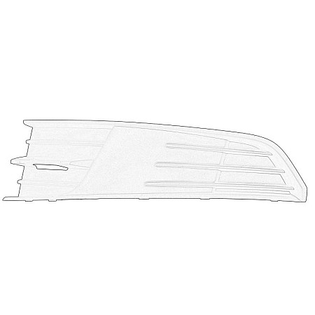 Grila ventilatie, bara protectie Element bara Fata Stanga SKODA SKODA FABIA III 08.14- OE SKODA 6V0 807 3679B9