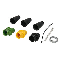 Dulie Priza plug-in ASS2 numar pini/mumar pini activi 2 galben negru verde ASPOCK A13-5625-991