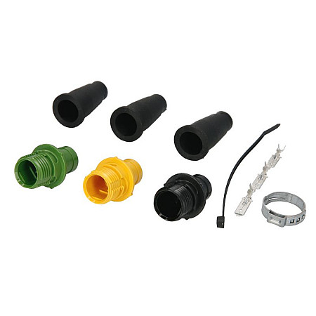 Dulie Priza plug-in ASS2 numar pini/mumar pini activi 2 galben negru verde ASPOCK A13-5625-991