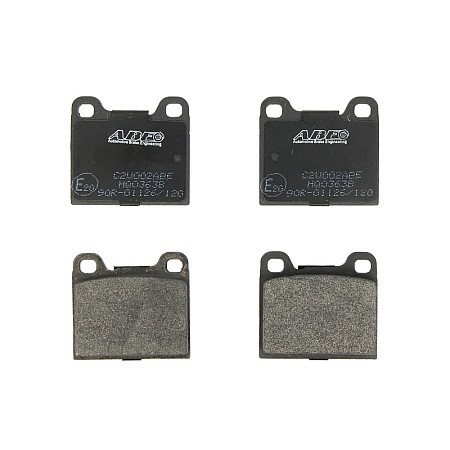Set placute de frana Spate VOLVO 140 240 260 740 760 780 850 940 940 II 960 960 II C70 I S70 S90 I V70 I V90 I OPEL REKORD D 1.8-2.9 09.66-10.05 ABE C2V002ABE