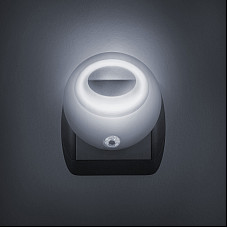 Lampa de veghe cu LED si senzor de lumina - alb