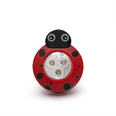 Lamp de veghe decorativ cu buton, model "Buburuz"