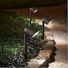 Lampa solar LED cu difuzor de lumina - negru - 410 mm