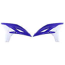 Kituri de plastic Radiator covers colour Blue/White YAMAHA YZ 250 2010-2013 CEMOTO 8413700012 CEM