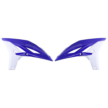 Kituri de plastic Radiator covers colour Blue/White YAMAHA YZ 250 2010-2013 CEMOTO 8413700012 CEM