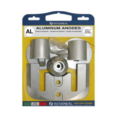 Kit anodic Anode set aluminium intended use: drinking water/salt water MERCRUISER/MERCURY Bravo III 2004-up TECNOSEAL TENKITBRAVOIII-04AL