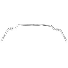 Bara stabilizatoare,suspensie Bara stabilizatoare Dreapta cu cauciucuri MERCEDES C W203 CLK C209 1.8-3.2 05.00-05.09 OE MERCEDES 203 323 42 65