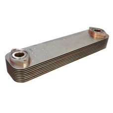 Radiator ulei, ulei motor Oil radiator number of ribs: 9 IVECO TRAKKER I MAN TGS II TGX II MERCEDES ACTROS MP4 / MP5 ANTOS 471.943-OM473.915 11.04- HIGHWAY 30021006HW