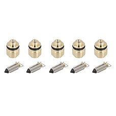 Cui poantou Carburettor needle valve with a socket quantity per packaging:5pcs KAWASAKI ZX-6R ZZR SUZUKI SV VL YAMAHA YZF 600-1000 1997-2008 TOURMAX FVS-213/5