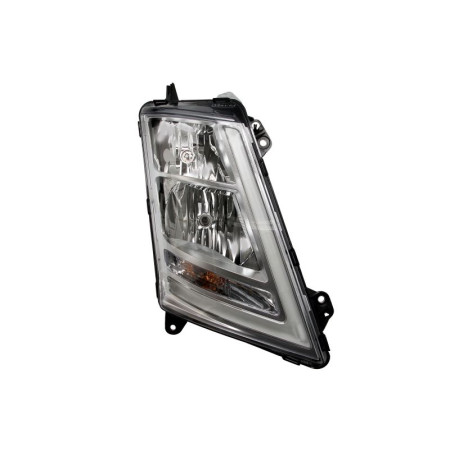 Far Headlamp R H1/H7/LED/PY21W manual insert colour: silver VOLVO FH II 01.12- ZKW 702.02-000.10