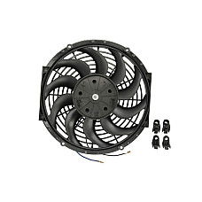 &quot;Ventilator, radiator Wentylator plaski tloczacy TurboWorks 12&quot;&quot; 12V zalecany zestaw montazowy MG-WE-006&quot; TURBOWORKS MG-WE-008