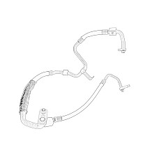 Conducta inalta presiune,aer conditionat Air conditioning hose/pipe compressor-condenser OPEL INSIGNIA B INSIGNIA B COUNTRY INSIGNIA B GRAND SPORT 1.5 03.17- OE OPEL 39171523
