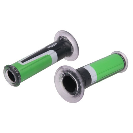 Miner Grips ghidon diametru 22 24mm lungime 120mm Culoare drum negru verde gri Harri's buc ARIETE 01687 F AV