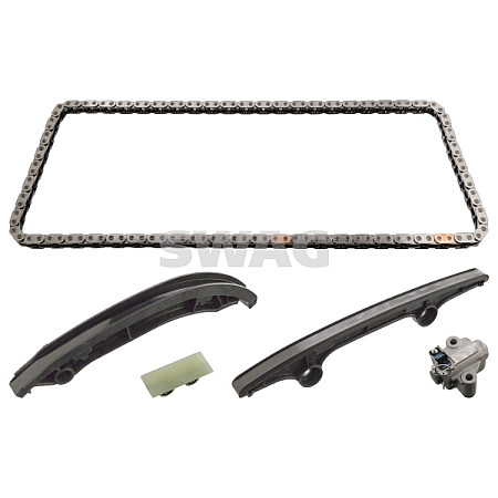 Chit lant de distributie Timing set chain + elements CITROEN JUMPER II FIAT DUCATO FORD RANGER TOURNEO CUSTOM V362 TRANSIT TRANSIT CUSTOM V362 TRANSIT TOURNEO PEUGEOT BOXER 2.2D/2.4D 07.01- SWAG SW50104077