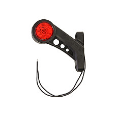 Lampa gabarit Outline marker lights L Orange/Red/White LED 12/24V WAS 605BCL W77.4