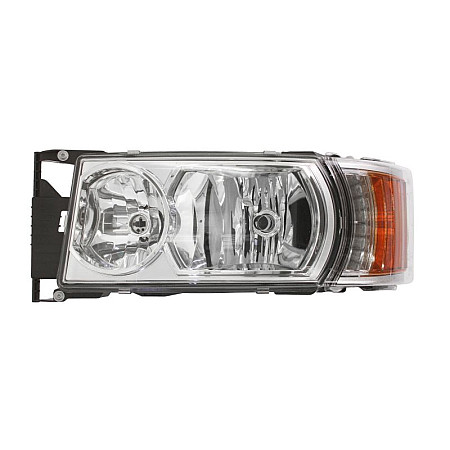 Far Lampa frontala Stanga 4*LED/8*LED/H1/H21W/H7 manual fara motoras cu indicator SCANIA PGRT 01.03- GIANT 131-SC01315AL
