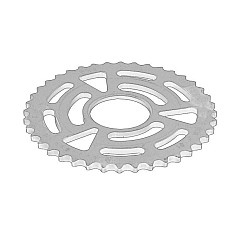 Roata dintata, ax cu came Se schimba in 11 31 7 797 514 OE BMW 11 31 8 509 926