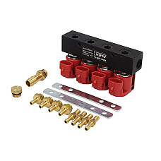 Rampa injector GPL LPG injection rail number of cylinders 4 pcs power per cylinder 35HP ALEX <18V power Super Seal socket working temperature -40/+120 ALEX LPG LPG ALX-ALEX-4