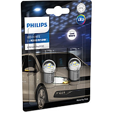 Bec, semnalizator LED light bulb blister pack 2pcs R10W/R5W 12V 18W BA15S no certification of approval Ultinon Pro3100 SL cool white PHILIPS PHI 11090CU31B2