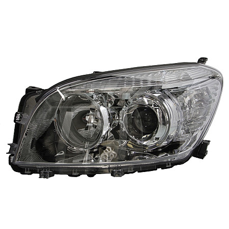 Far Lampa frontala Stanga H11/HB3 electric cu motor culoare insert: cromat TOYOTA RAV 4 III TYC TYC 20-11532-15-2
