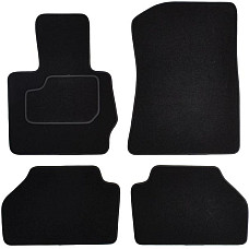 Covoras podea textil Floor mats Velours 4 pcs front/rear set colour neagra BMW X4 F26 04.14-03.18 Off-road / SUV MAMMOOTH MMT A041 BM258 PRM 01