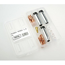 Accesorii si materiale pentru sudare Service parts kit 12mm box intended use: for welding aluminium welding clamp MIG 24 IDEAL MIGBOX24/AL/1.2