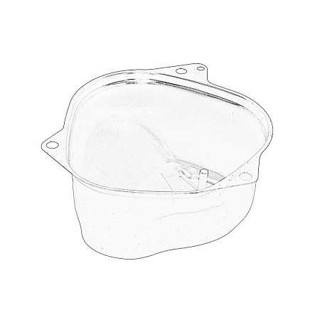 Carcasa transmisie Capac cutie viteze parte spate OE RENAULT 77 00 111 166