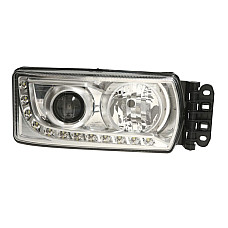 Far Lampa frontala Dreapta 12LED*1WATT/H7 manual fara motoras fara controler LED IVECO EUROCARGO IV EUROCARGO V STRALIS I STRALIS II 02.02- GIANT 131-IV20311MR