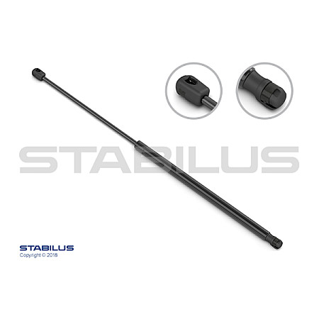 Amortizor capota Arcul cu gaz capota motor Dreapta/Stanga lungime maxima: 5665mm sUV:236mm JEEP GRAND CHEROKEE GRAND CHEROKEE IV AUTOUTILITARA/SUV/SUV 11.10- STABILUS STA877865