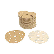 Abrazivi GOLD Hartie abraziva: disc scai numar gauri: 15 gradatie: P100 diametru:150mm culoare: bej ambalaje 100 buc SUNMIGHT SUN44307