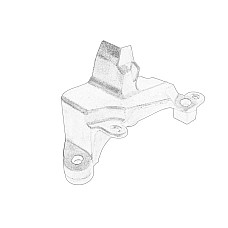 Suport motor MEGANE III OE RENAULT 11 25 300 06R