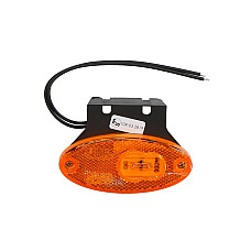 Lampa gabarit lampa de pozitie SW lacrima de portocale cu o balama 2 LED-uri 12-24V WAS 308Z W65