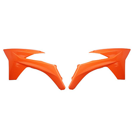 Kituri de plastic Radiator covers colour Orange KTM EXC EXC-F SX SX-F XC XC-F 125-500 2011-2013 CEMOTO 8428600005 CEM