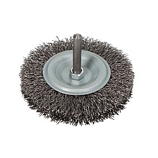 Suport disc abraziv, polizor multifuncional Brush for cleaning Pin 6mm 1pcs 80mm x 15mm intended use material: metal / steel MAMMOOTH M.CB.T6.A80X0.3