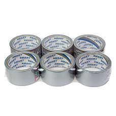 Banda adeziva Repair tape 6pcs silver length=10m width=48mm used in e.g. heating-cooling malfunctions MAMMOOTH MMT A070 021/6