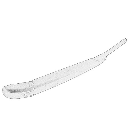 Lamela stergator Bratul / capacul stergatorului Spate ALFA ROMEO STELVIO SUV 11.17- OE FIAT 50557611