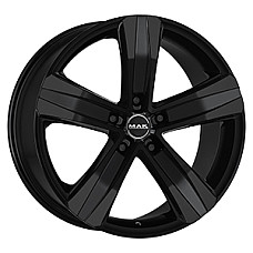 Janta aliaj PKW Verificati kit-ul de montare al jantei 6x15 5x1397 CH 1083 ET: 0 Janta aluminiu  SUZUKI JIMNY SAMURAI VITARA 07.88- MAK Stone5 3 Negru lucios MAK F60505T3GB00AJ