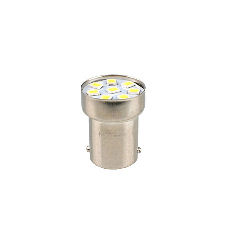 Bec incandescent LED light bulb LED 2pcs P21W 12V max. 12W light colour white socket type BA15S no road approval for vehicles without CAN-Bus M-TECH LB088W