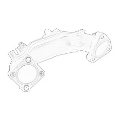 Cuplaj conducta lichid racire Lungimea conductei sistemului de racire  340mm VOLVO C30 CITROEN BERLINGO BERLINGO MULTISPACE BERLINGO/MINIVAN C3 AIRCROSS II C3 II C3 III C3 PICASSO C4 CACTUS C4 GRAND PICASSO II 1.6D 04.08- OE PEUGEOT 0382RT