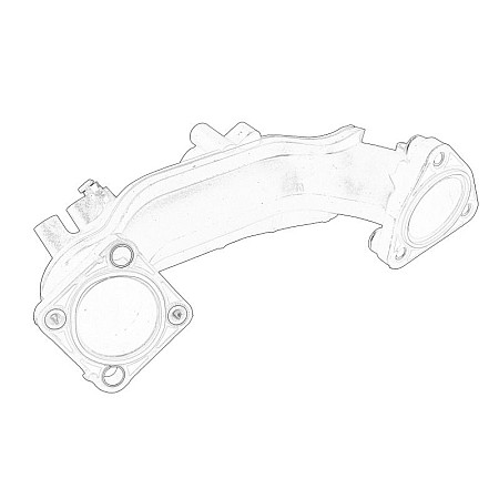 Cuplaj conducta lichid racire Lungimea conductei sistemului de racire  340mm VOLVO C30 CITROEN BERLINGO BERLINGO MULTISPACE BERLINGO/MINIVAN C3 AIRCROSS II C3 II C3 III C3 PICASSO C4 CACTUS C4 GRAND PICASSO II 1.6D 04.08- OE PEUGEOT 0382RT