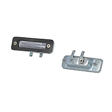 Iluminare numar de circulatie Licence plate lamp C5W 24V colour: neagra glass colour: transparent 28x90mm  MAN MERCEDES BPART 0008201860BP