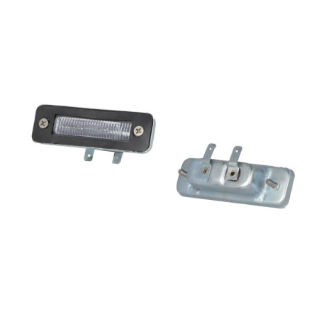 Iluminare numar de circulatie Licence plate lamp C5W 24V colour: neagra glass colour: transparent 28x90mm  MAN MERCEDES BPART 0008201860BP