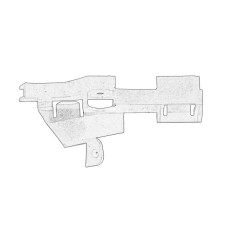 Suport, bara protectie EN Guide bumper slide Fata Stanga BMW 3 E46 1.6-3.2 01.00-12.07 OE BMW 51 11 7 030 617