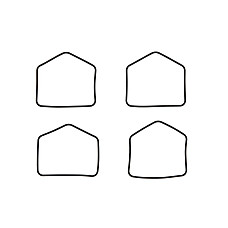 Etansare externa pentru carburator Float chamber gasket quantity per packaging: 4pcs KAWASAKI KZ ZN 250-750 1974-1988 TOURMAX FBG-403F
