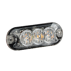 Girofar Rotating beacon orange 12/24V LED horizontal fixing for mounting on vertical surfaces TRUCKLIGHT BL-UN049