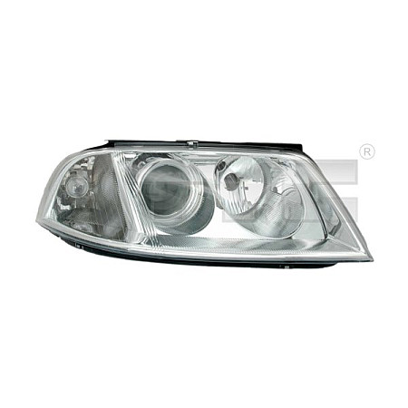 Far Headlamp L H7/H7 electric with motor insert colour: silver VW PASSAT B5 FL 10.00-05.05 TYC TYC 20-6244-25-2